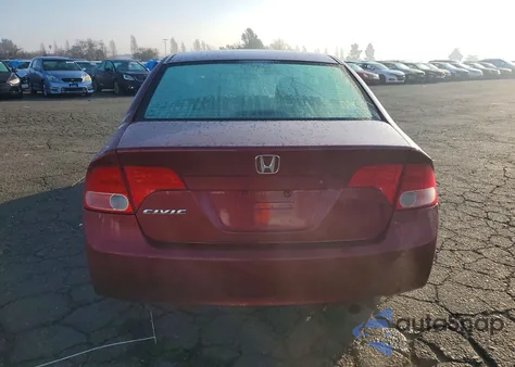 2008 Honda Civic Lx из США, поврежденный, VIN 1HGFA16598L090986